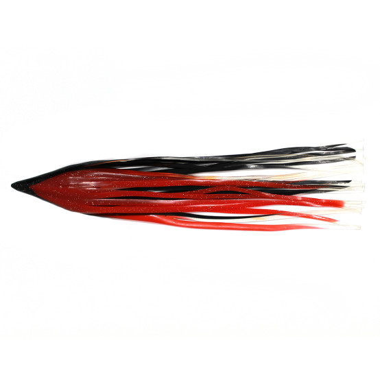 Solid Lure Cone Skirt, Black & Red, replaces TT60