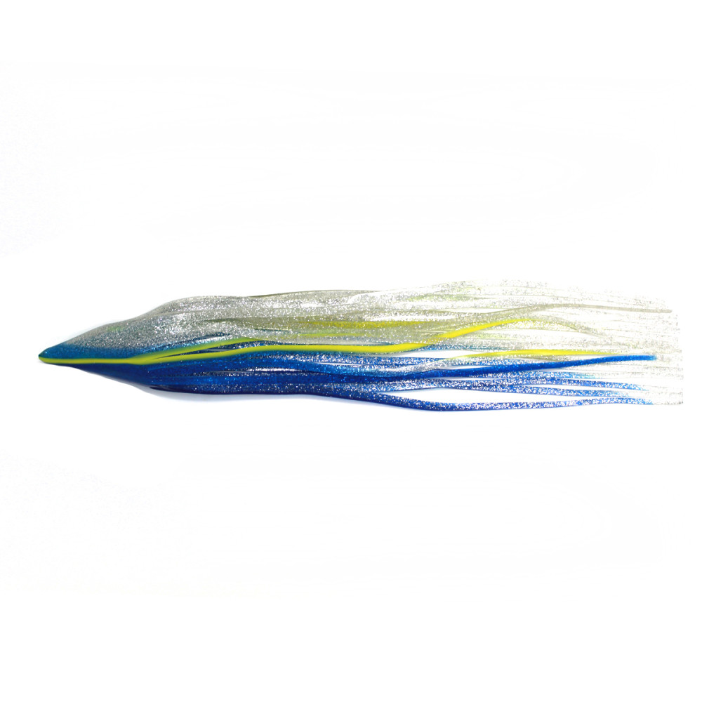 Solid Lure Cone Skirt, Clear Sour Patch, replaces TT60