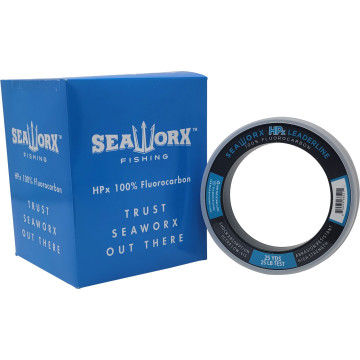 25lb HPx Flourocarbon Leader, 25 yards