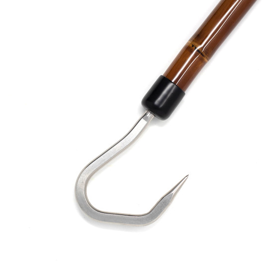 2' Pick Gaff, 2" Winthrop Hook, custom black grip