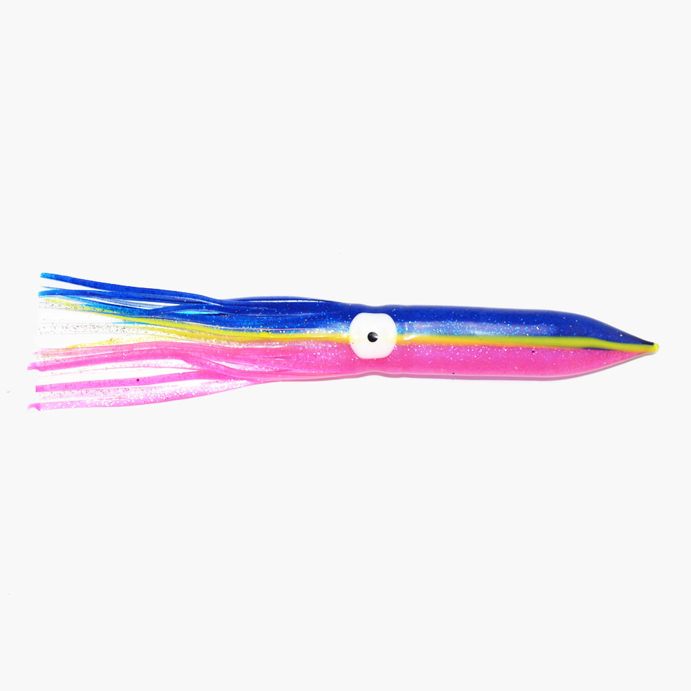 13" Squid Skirt, Rainbow