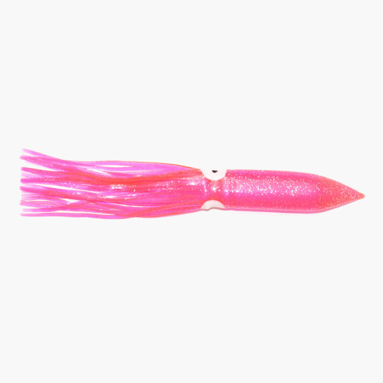 13" Squid Skirt, Flaky Pink