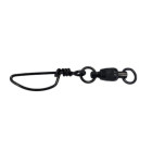 Size 4, 100lb, Stainless steel ball bearing swivel, coastlock snap, 2pk