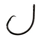6/0 Offset Straight Eye Round Circle Hook, 100pk
