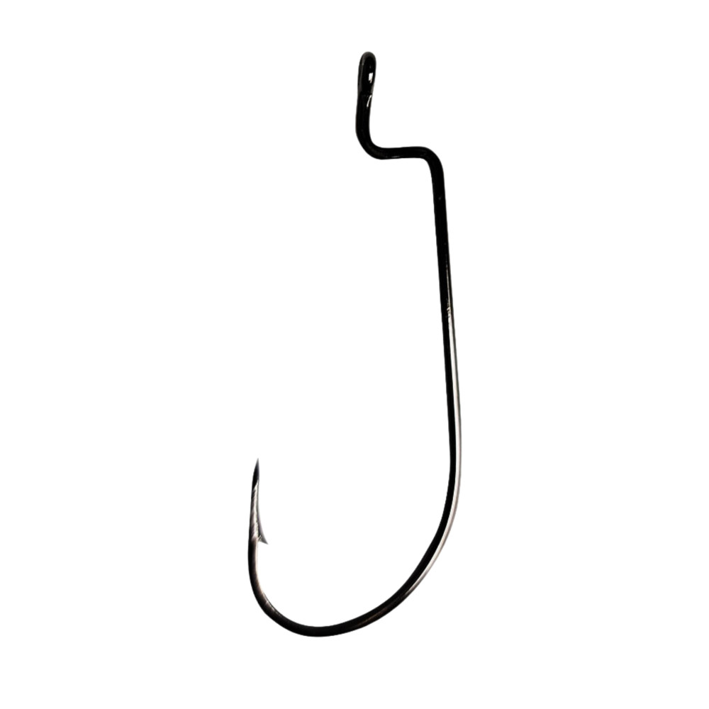 3/0 Offset Wide Gap 2X Hook, round bend, 10pk