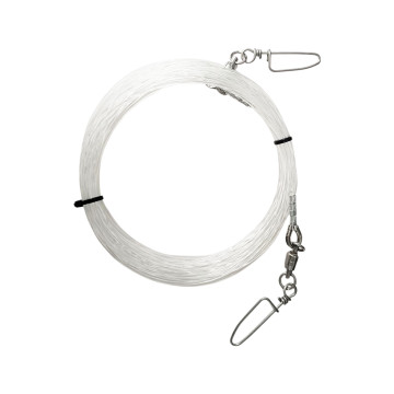 Shock Leader, 50', 250lb, with Dual Snap Swivels