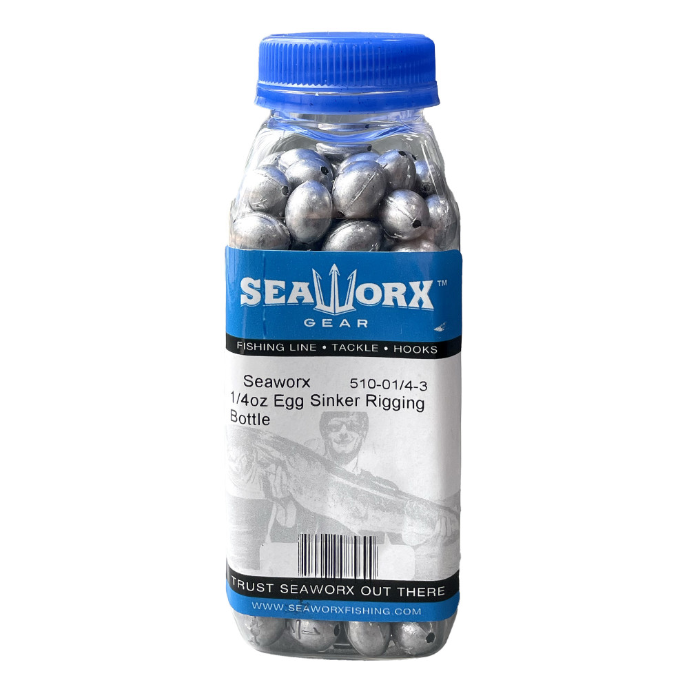 1/4oz Egg Sinker Rigging Bottle - 3lb