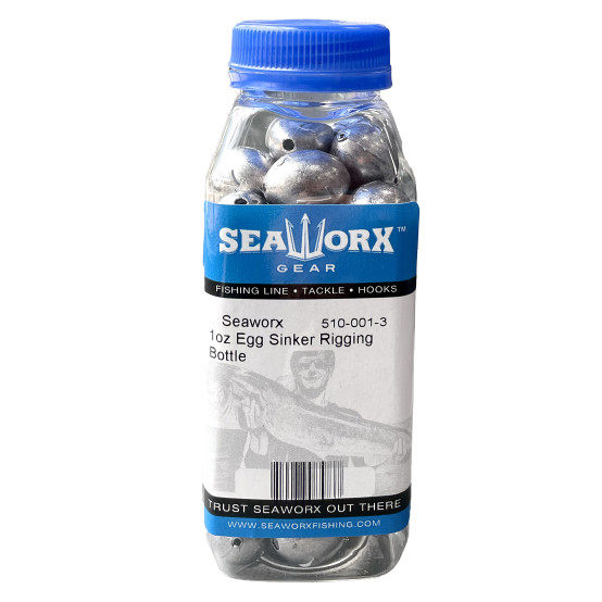 1oz Egg Sinker Rigging Bottle - 3lb