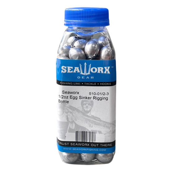 1/2oz Egg Sinker Rigging Bottle - 3lb