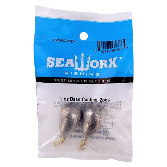 2 oz Bass Casting, 2pcs
