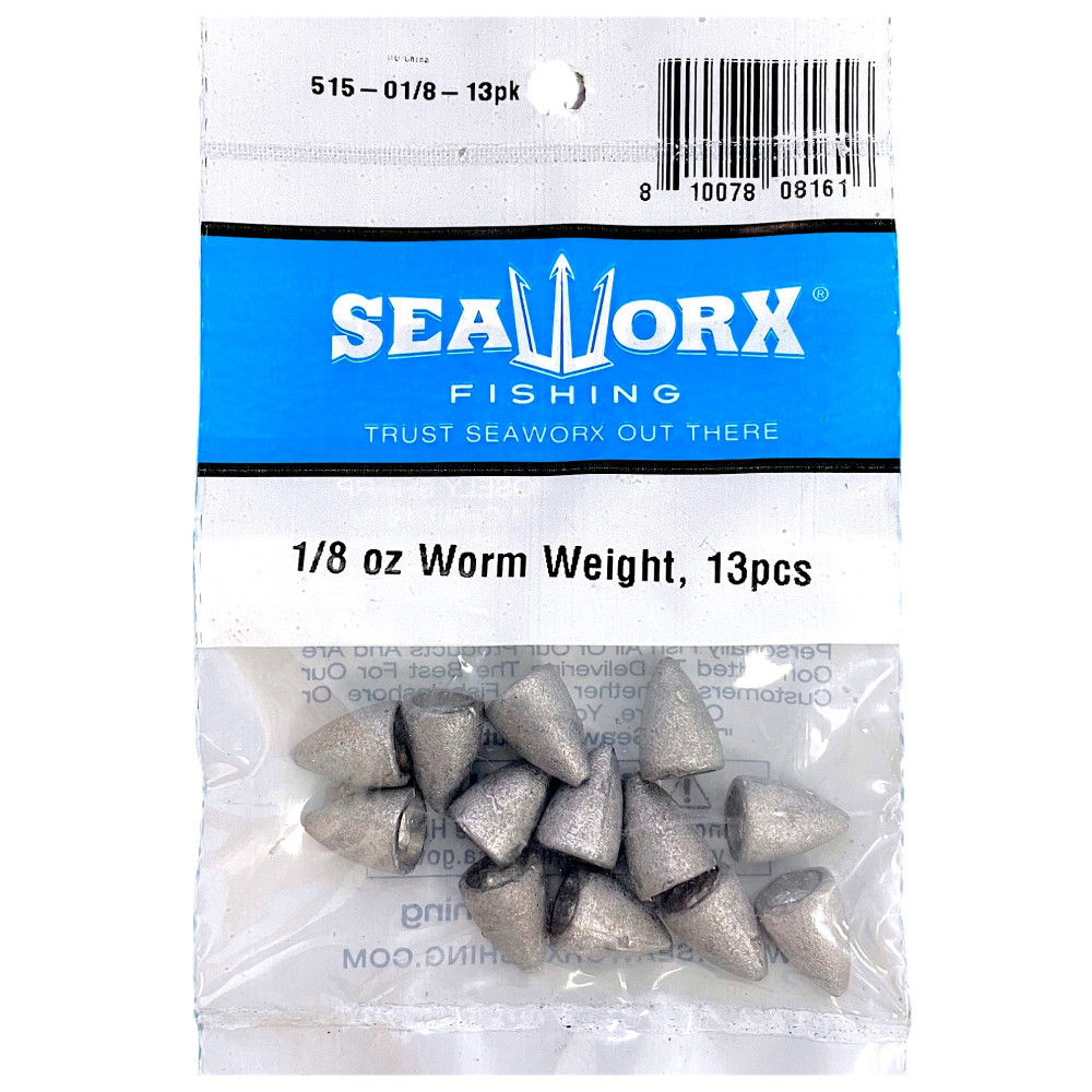 1/8 oz Worm Weight, 13pcs
