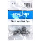 Size 1 Split Shot, 5pcs