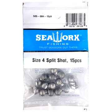 Size 4 Split Shot, 15pcs