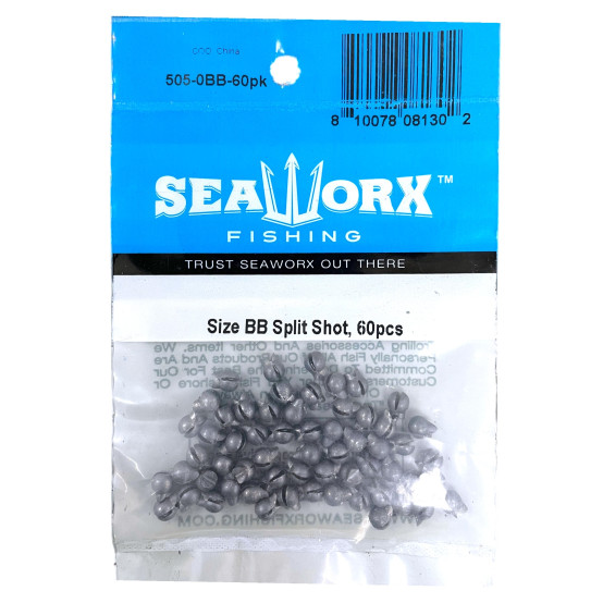 Size BB Split Shot, 60pcs