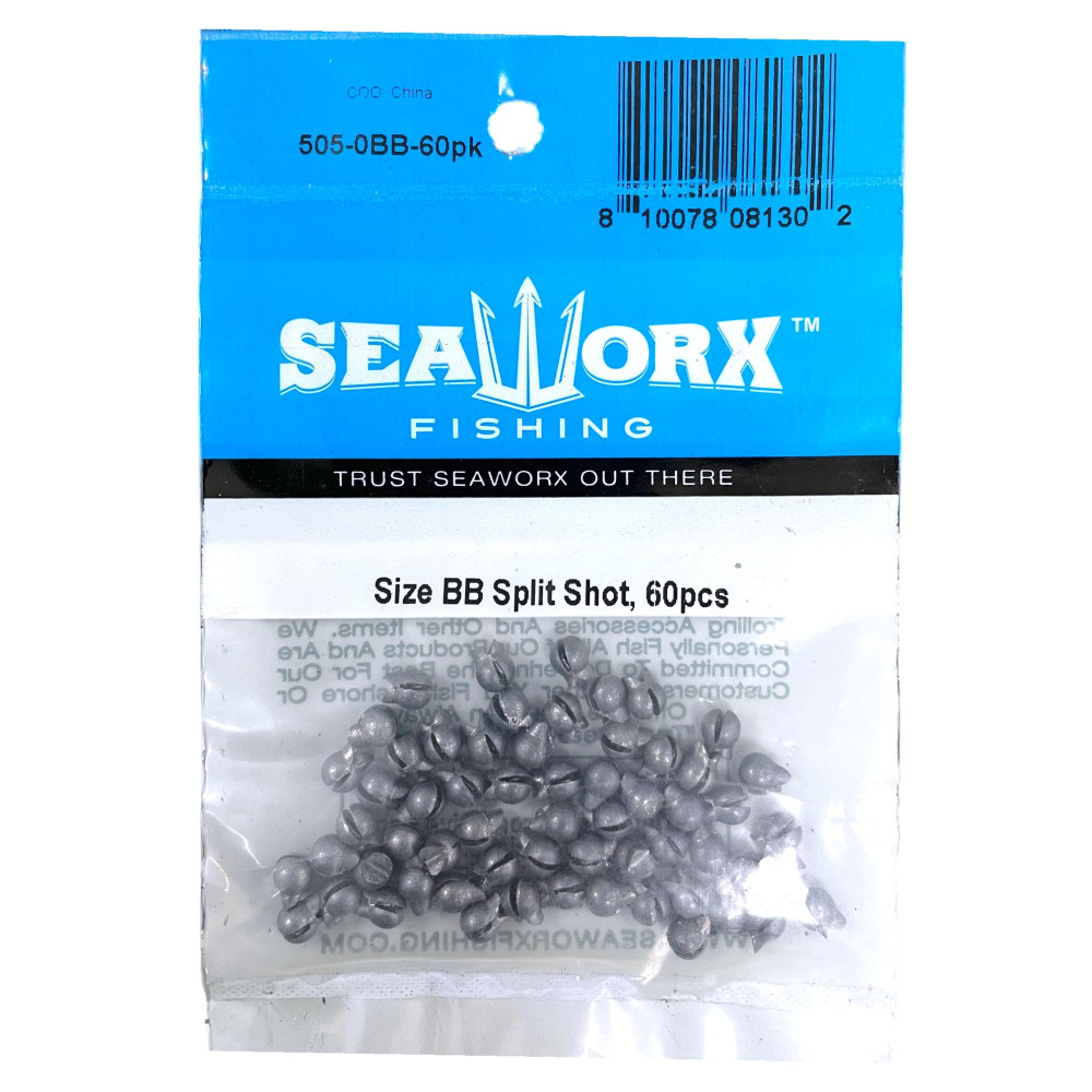 Size BB Split Shot, 60pcs