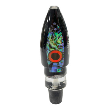  Big Game Lure Head, black/oyster pearl, 4.25oz(120g)