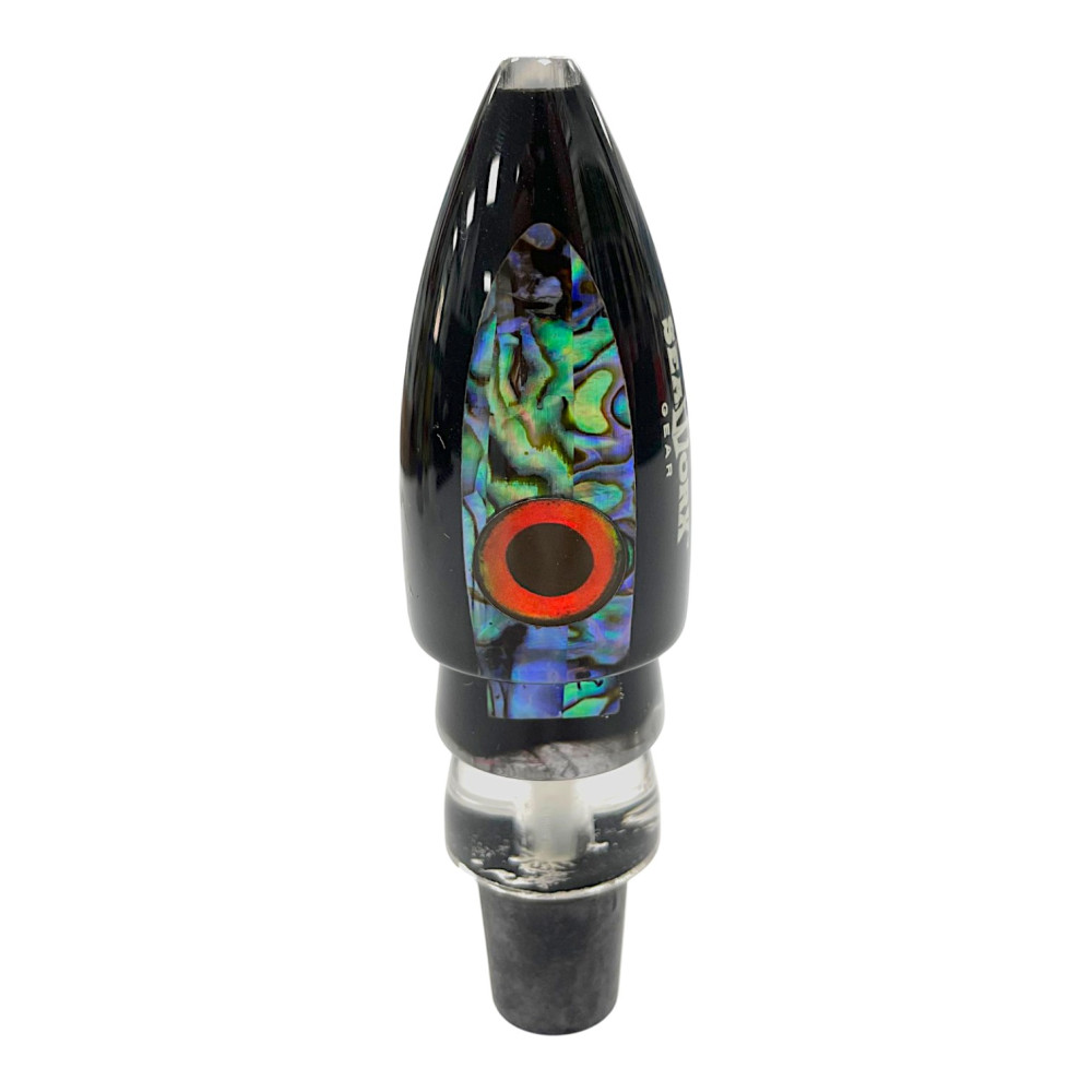  Big Game Lure Head, black/oyster pearl, 4.25oz(120g)