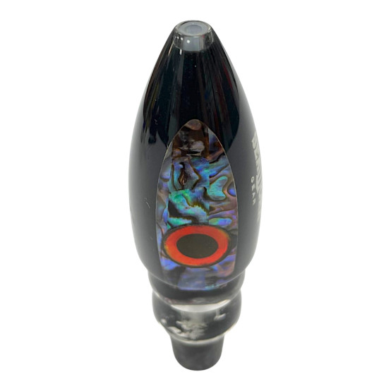  Big Game Lure Head, black/oyster pearl