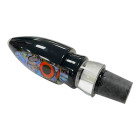  Big Game Lure Head, black/oyster pearl