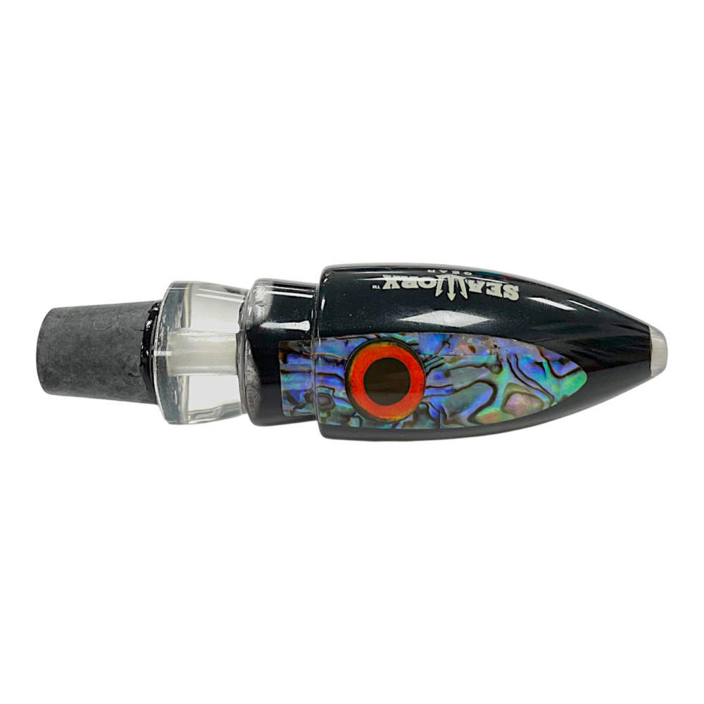  Big Game Lure Head, black/oyster pearl
