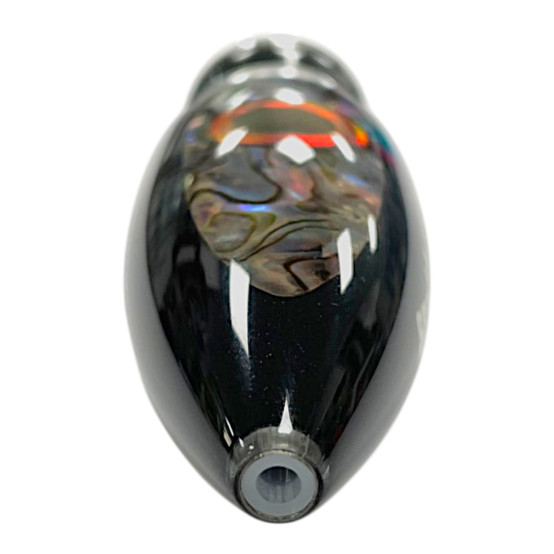  Big Game Lure Head, black/oyster pearl