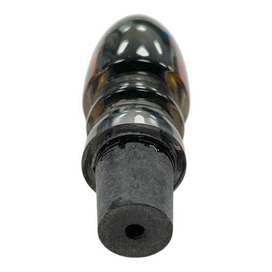 Big Game Lure Head, black/oyster pearl