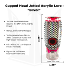  Big Game Lure Head, silver , 5.75oz(160g) Info