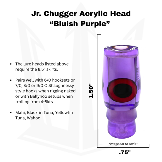 Jr Chugger, Bluish Purple Mirror Head