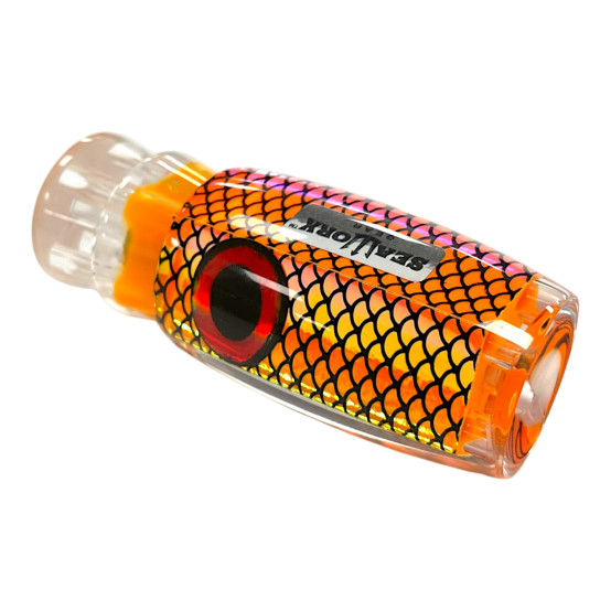  Big Game Lure Head, Orange , 5.75oz(160g)