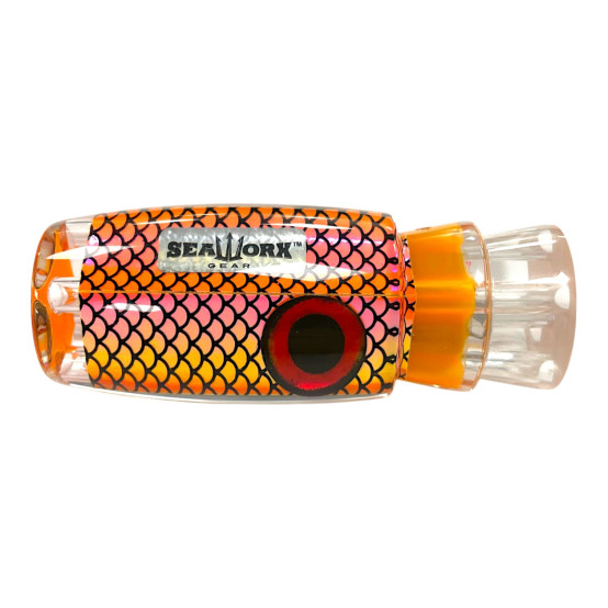  Big Game Lure Head, Orange , 5.75oz(160g)