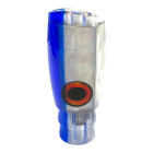  Big Game Lure Head, blue/white, jetted 6oz(168g)