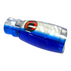  Big Game Lure Head, blue/white, jetted 6oz(168g)