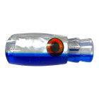  Big Game Lure Head, blue/white, jetted 6oz(168g)