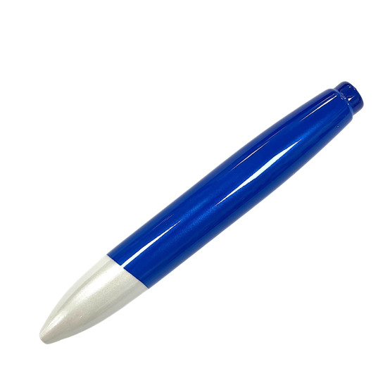 6" Cedar Plug, blue/white, without rigging