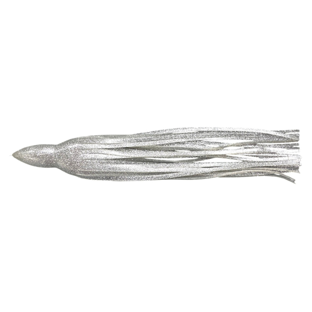 14.5" Octopus Skirt, Sterling Silver Flake