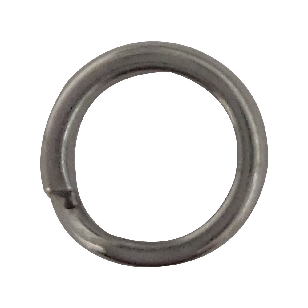 #4, 50lb, Split Ring, stainless steel, 10pk