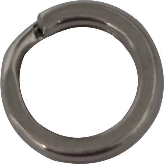 #7, 80lb, Split Ring, stainless steel, 10pk