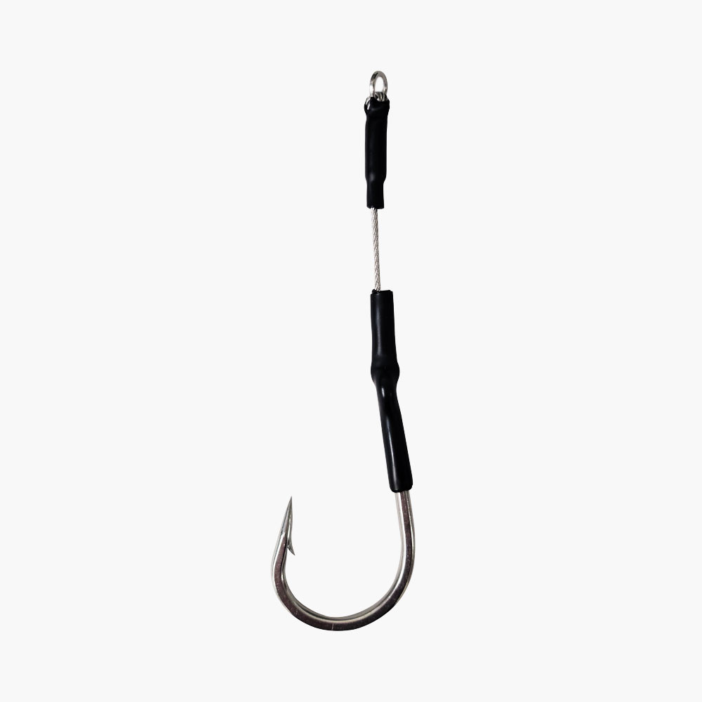 Small Single Hookset, 5", 8/0 Stainless Hook..