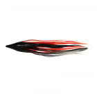 Solid Lure Cone Skirt, Black & Red, replaces TT40